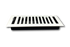 Steel Modern Chic Vent Covers - White