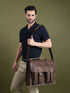 Buffalo Leather Messenger Bag