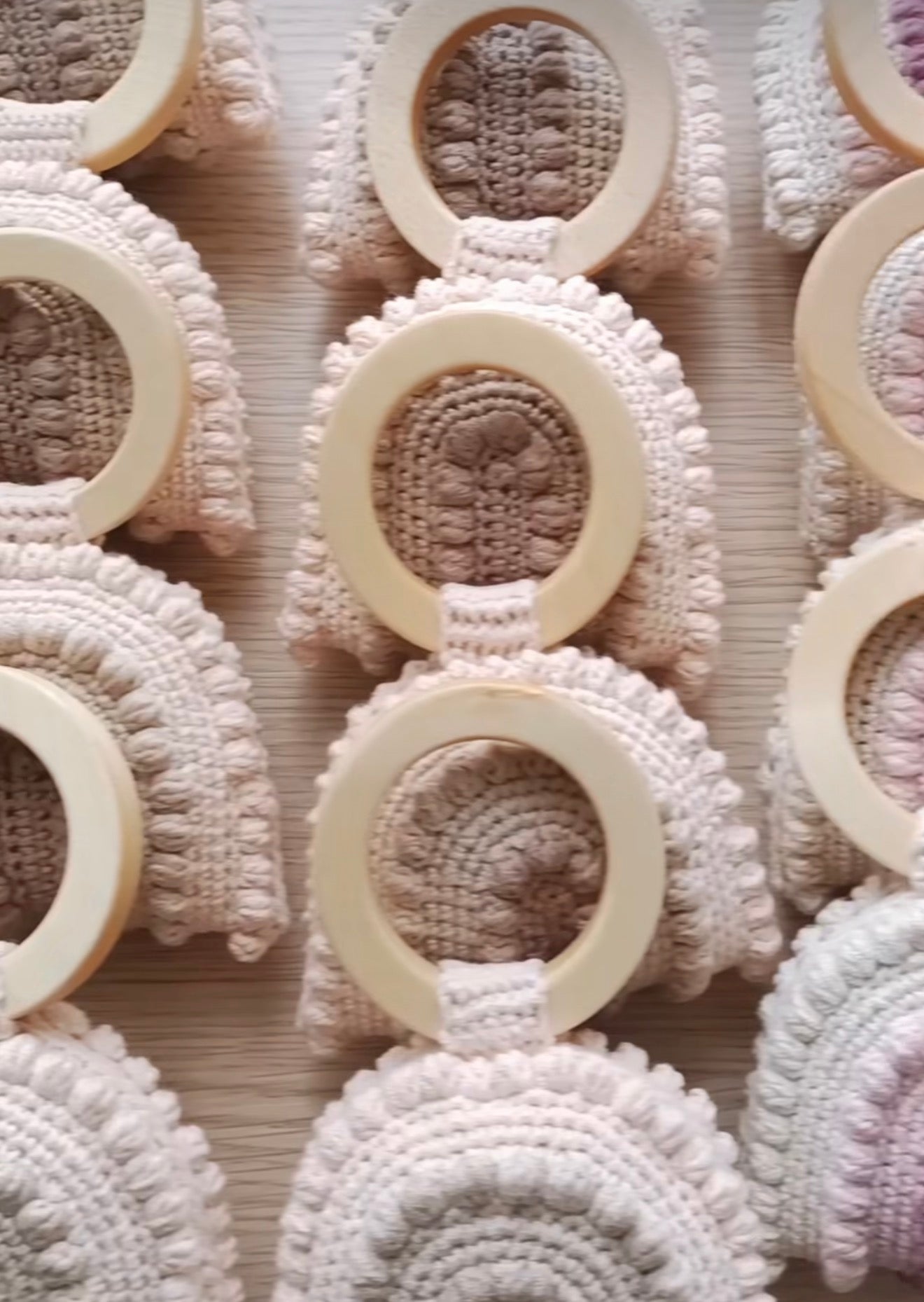 Pastel Rainbow Rattle