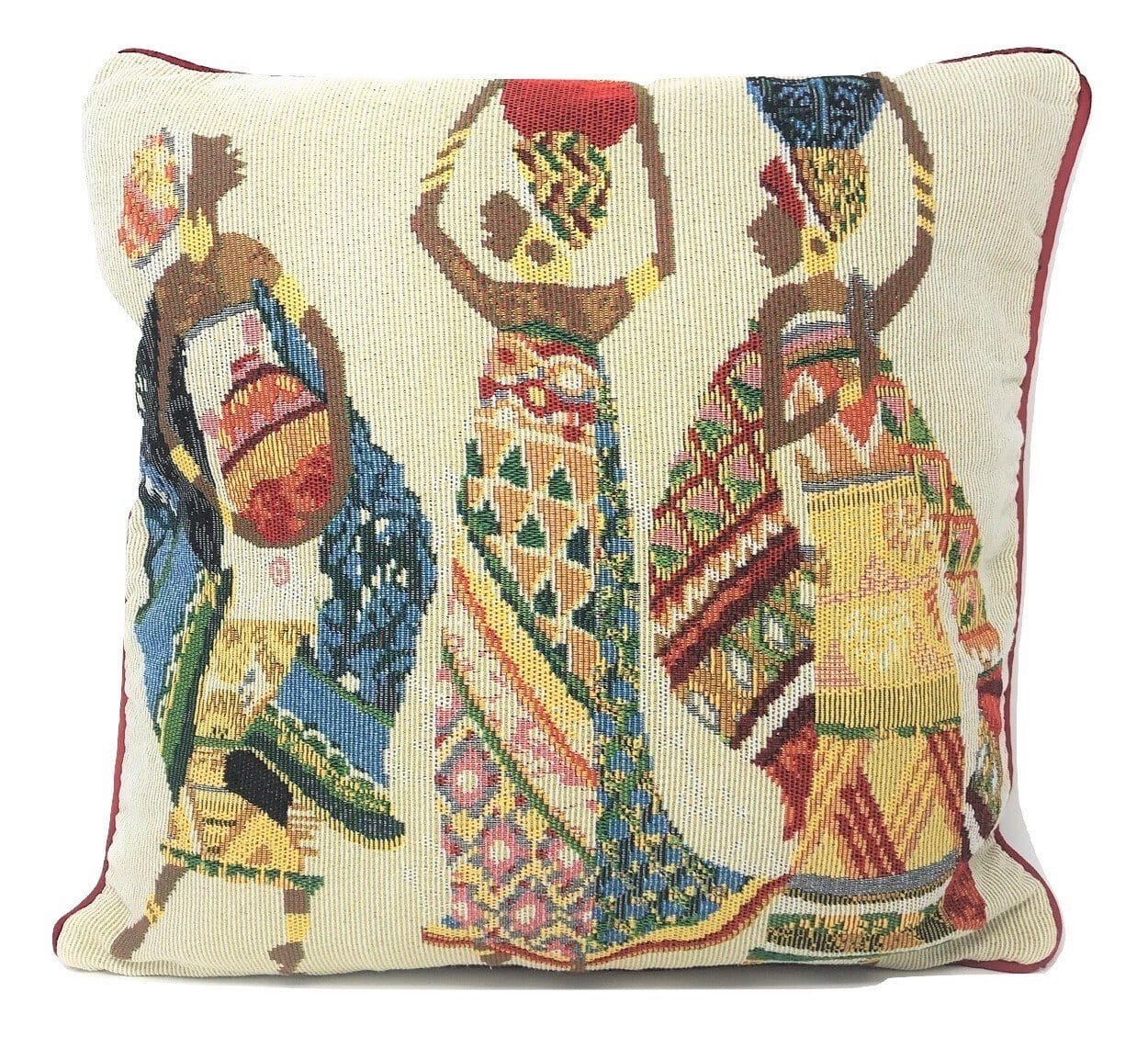 DaDa Bedding Dancing Women African Dreams Tapestry Throw Pillow Covers 16