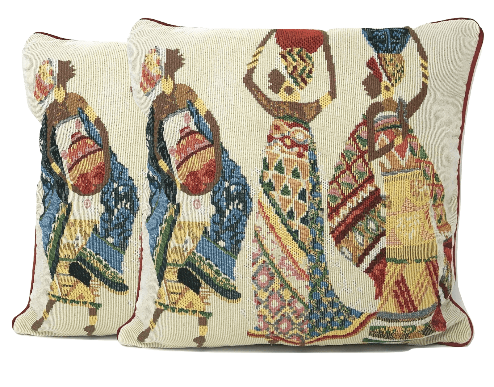 DaDa Bedding Dancing Women African Dreams Tapestry Throw Pillow Covers 16