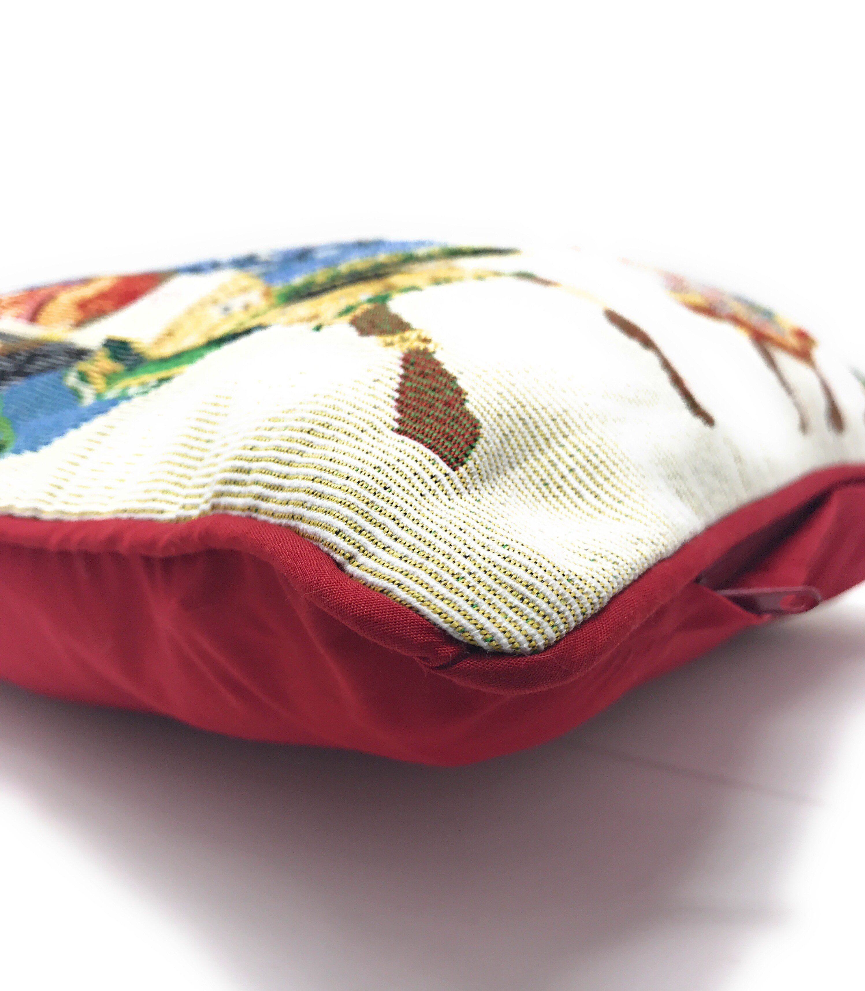 DaDa Bedding Dancing Women African Dreams Tapestry Throw Pillow Covers 16" x 16"