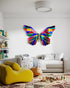 Mirrored Acrylic Butterfly Contemporary Wall Art