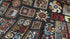 DaDa Bedding Elegant Tapestry Throw Blanket, Ethnic Ornaments Geometric Black - 50” x 60” (7174)