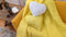 DaDa Bedding Happy Sunny Yellow Bright Quilted Ultra Sonic Reversible Throw Blanket Bedspread (BJ0107)