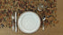 DaDa Bedding Wildflower Wonderland Floral Golden Beige Tan Square Dining Table Cloth (3100)