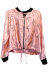 Dancing Ballerina Bomber in Pink + Black