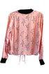Dancing Ballerina Bomber in Pink + Black