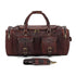 Vintage Dark Brown Traveller Duffle Bag