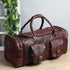 Vintage Dark Brown Traveller Duffle Bag