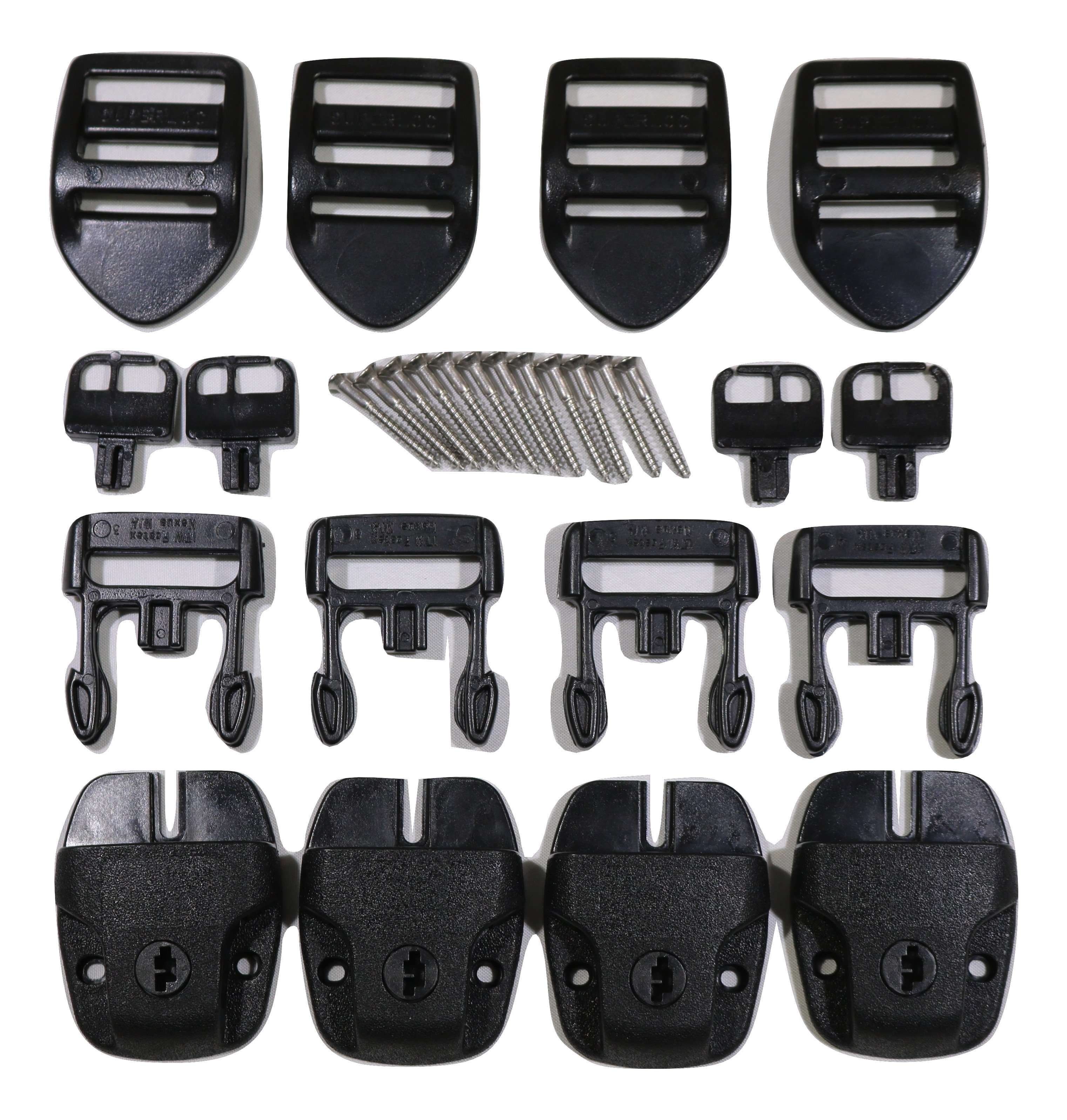SCL Buckle SPA or Hot Tub Cover Nexus Lock Replacement Kit | 4 PACK