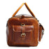 Berlin Leather Weekender Duffle Bag