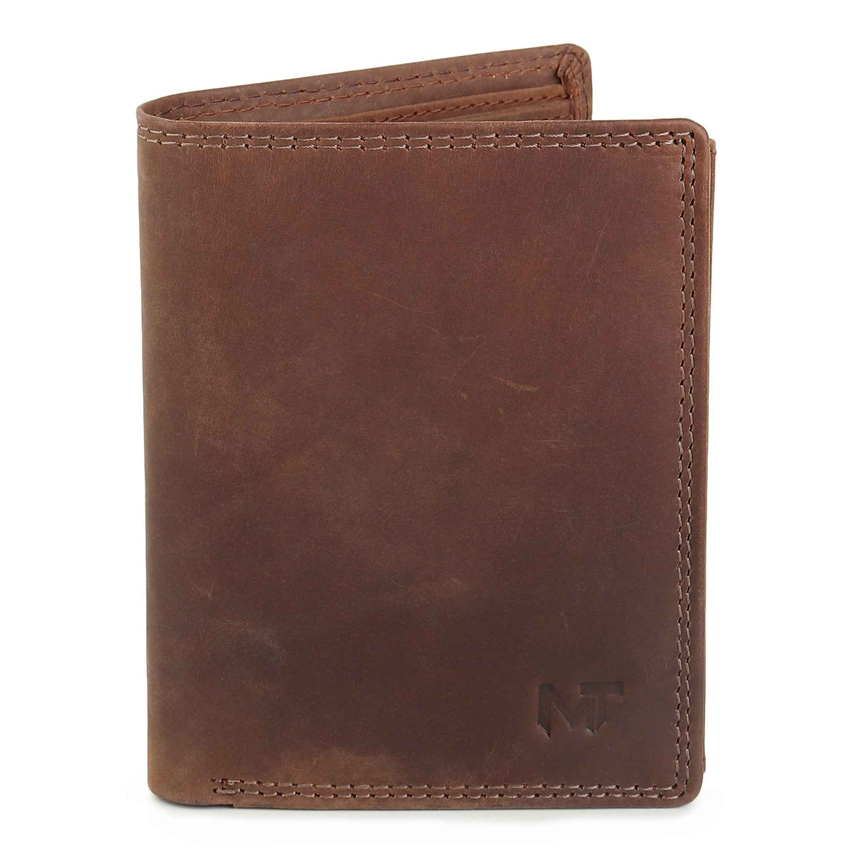 Buffalo Leather Men's Wallet - Vertical