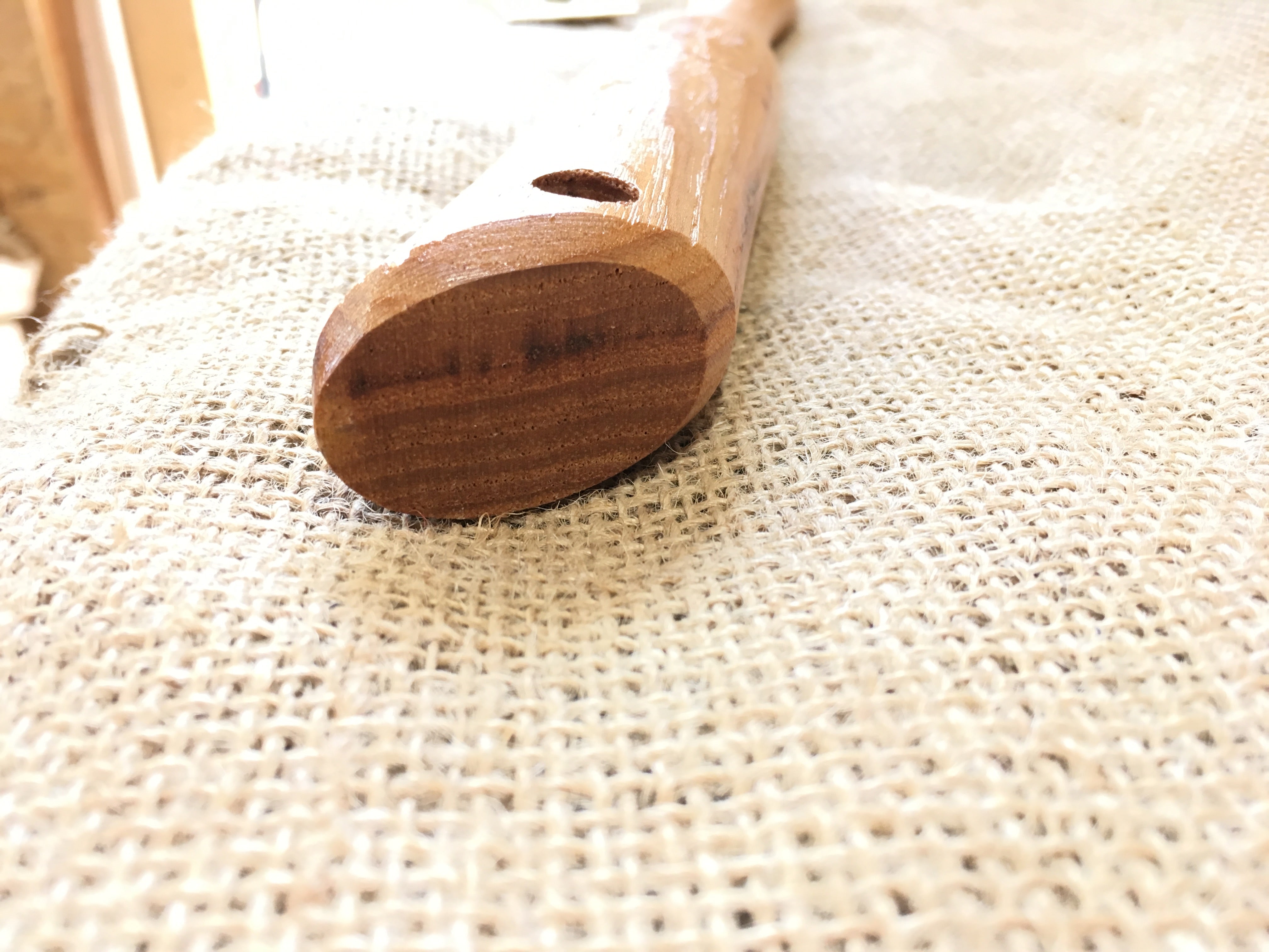 13" Beaver Tooth Roofing / Shingle Hatchet Handle  Smaller Eye.