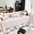 Cooling Textured Sofa Cover Washable Soft Couch Throw Blanket for Summer & Pets