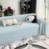 Cooling Textured Sofa Cover Washable Soft Couch Throw Blanket for Summer & Pets