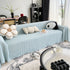 Cooling Textured Sofa Cover Washable Soft Couch Throw Blanket for Summer & Pets