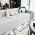Cooling Textured Sofa Cover Washable Soft Couch Throw Blanket for Summer & Pets