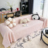 Cooling Textured Sofa Cover Washable Soft Couch Throw Blanket for Summer & Pets