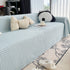 Cooling Textured Sofa Cover Washable Soft Couch Throw Blanket for Summer & Pets