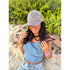 Clear Sequin Leopard C.C Ball Cap