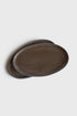 Handmade Stoneware Oval Serving Platter "Pumpernikel"