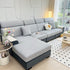 Cooling Stretchy Replacement Couch Cushion Covers for Sectional, Individual Couch Seat Cushion Covers