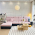 Cooling Stretchy Replacement Couch Cushion Covers for Sectional, Individual Couch Seat Cushion Covers