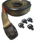 Olive Drab Spa Cover Hot Tub Wind Securement Strap Complete Kit | SIZE OPTIONS