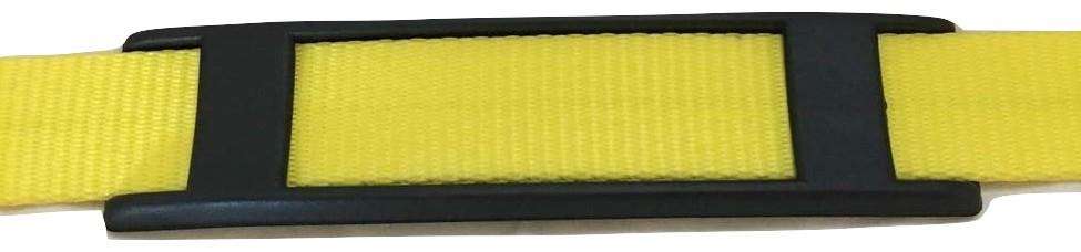 Yellow Standard Buckle Locks Spa Cover Hot Tub Wind Strap Complete Kit | SIZE OPTIONS