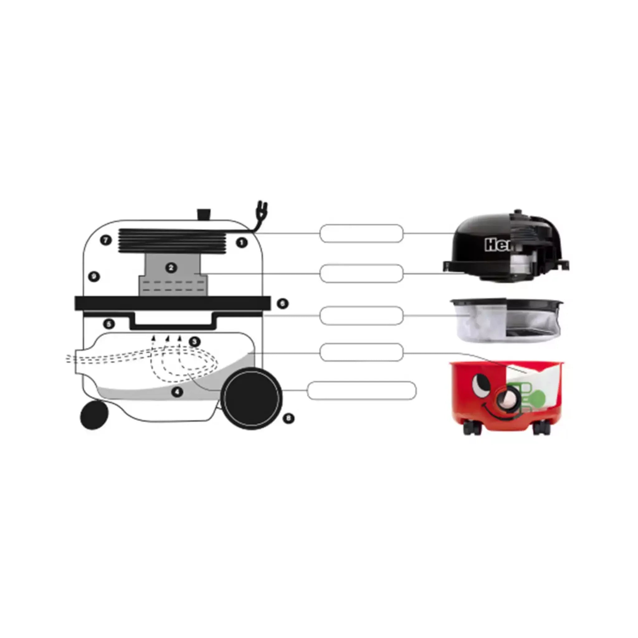 NaceCare PPR 240 (Henry) with Combination Floor Tool Kit - AST2