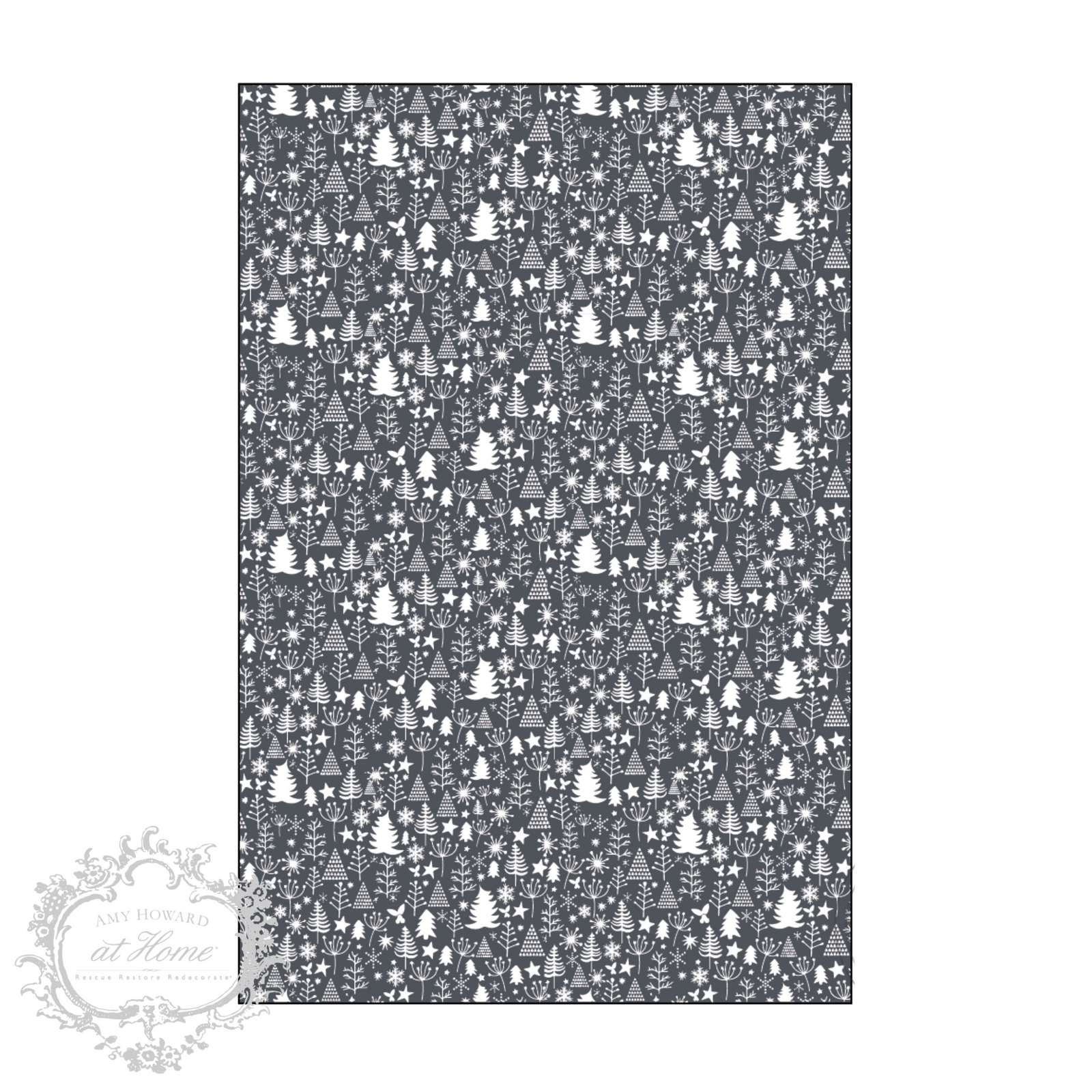 I See Christmas - Mesh Stencil 12x18