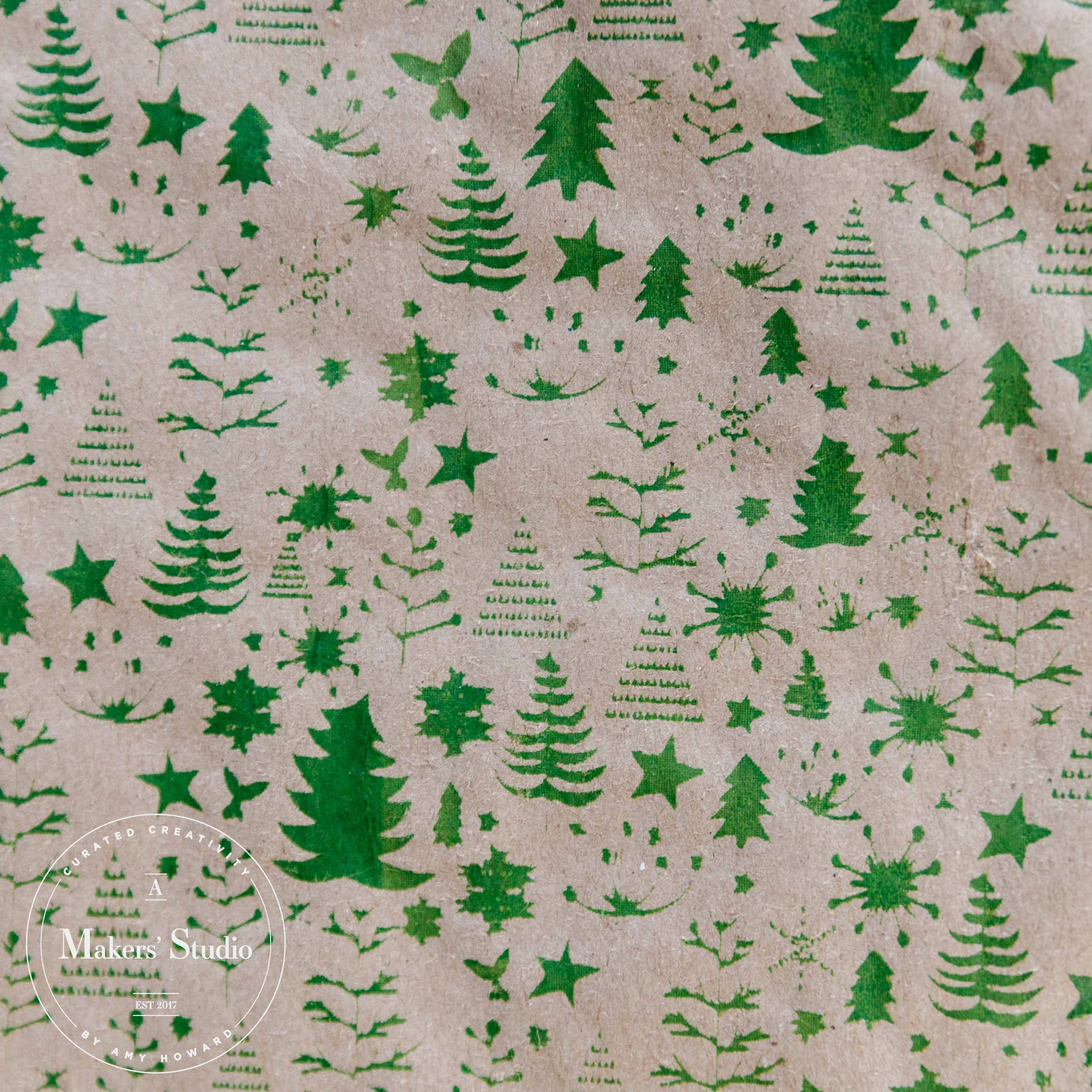 I See Christmas - Mesh Stencil 12x18