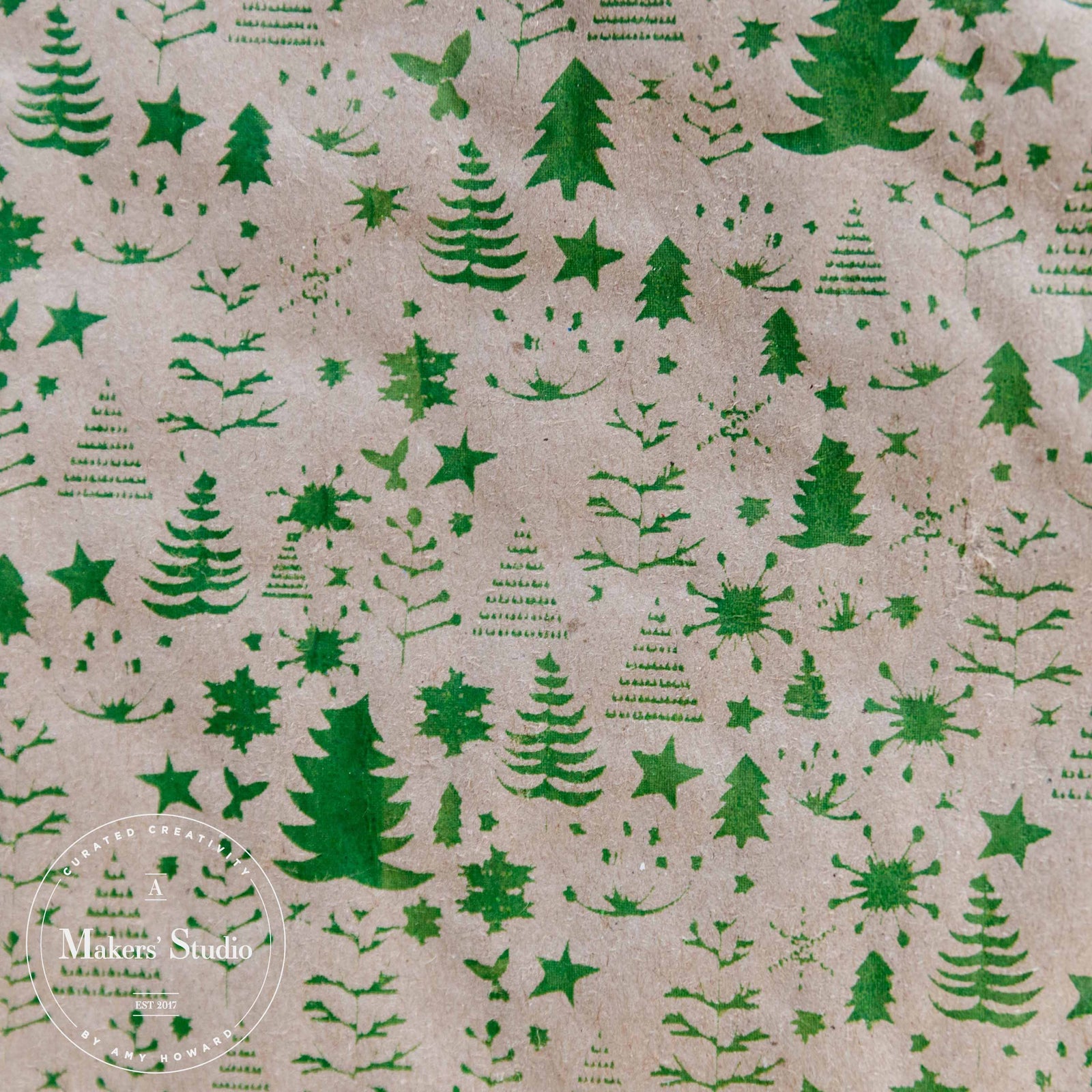 I See Christmas - Mesh Stencil 12x18