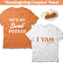I YAM T-Shirt – Funny Thanksgiving Pun Tee