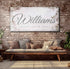 Family Name Sign