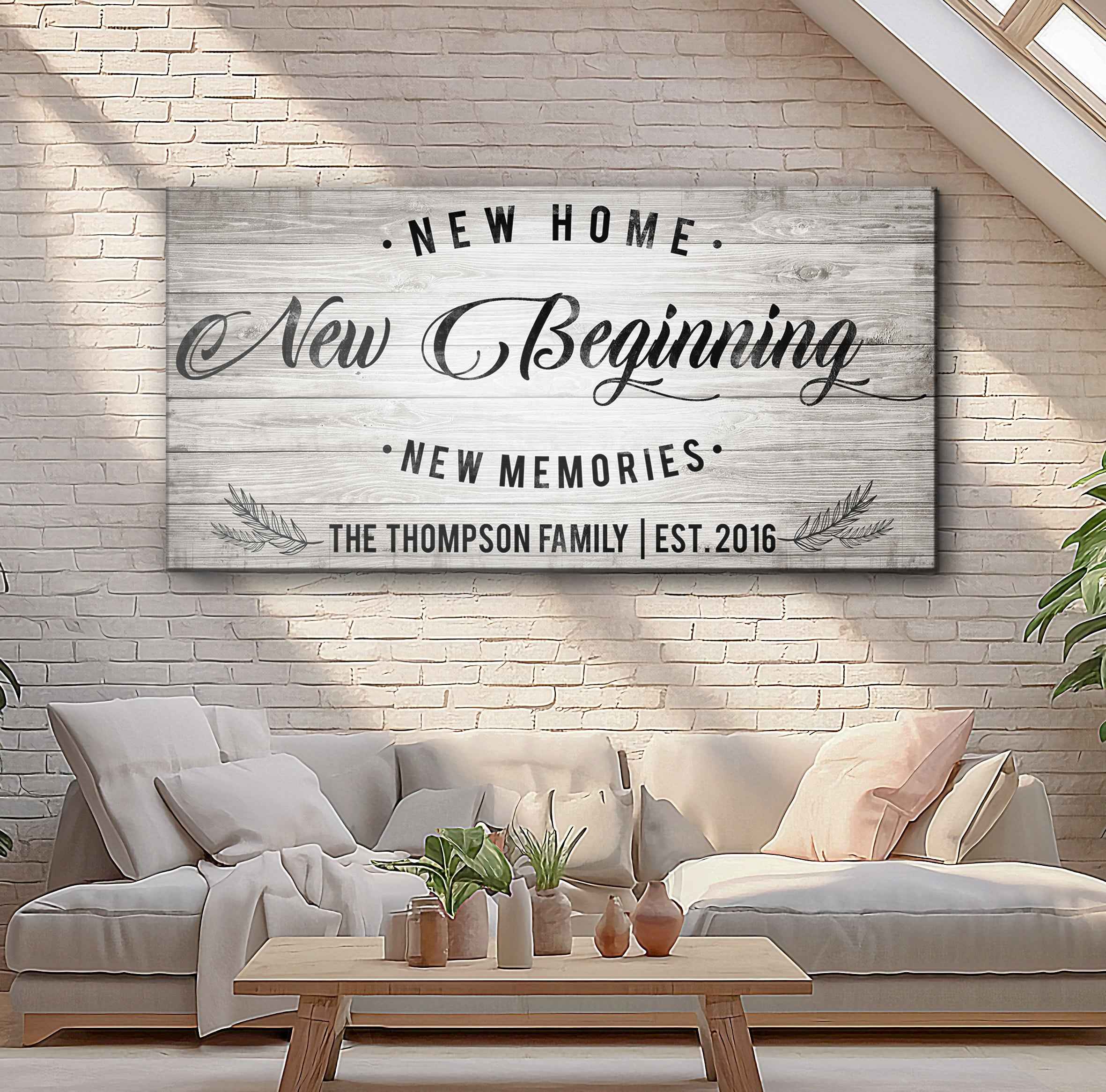 New Home Sign