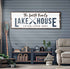 Family Lake House Arrow Sign II