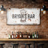 Beer Barrel Bar Sign II