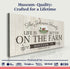 Life Is Better On The Farm Sign