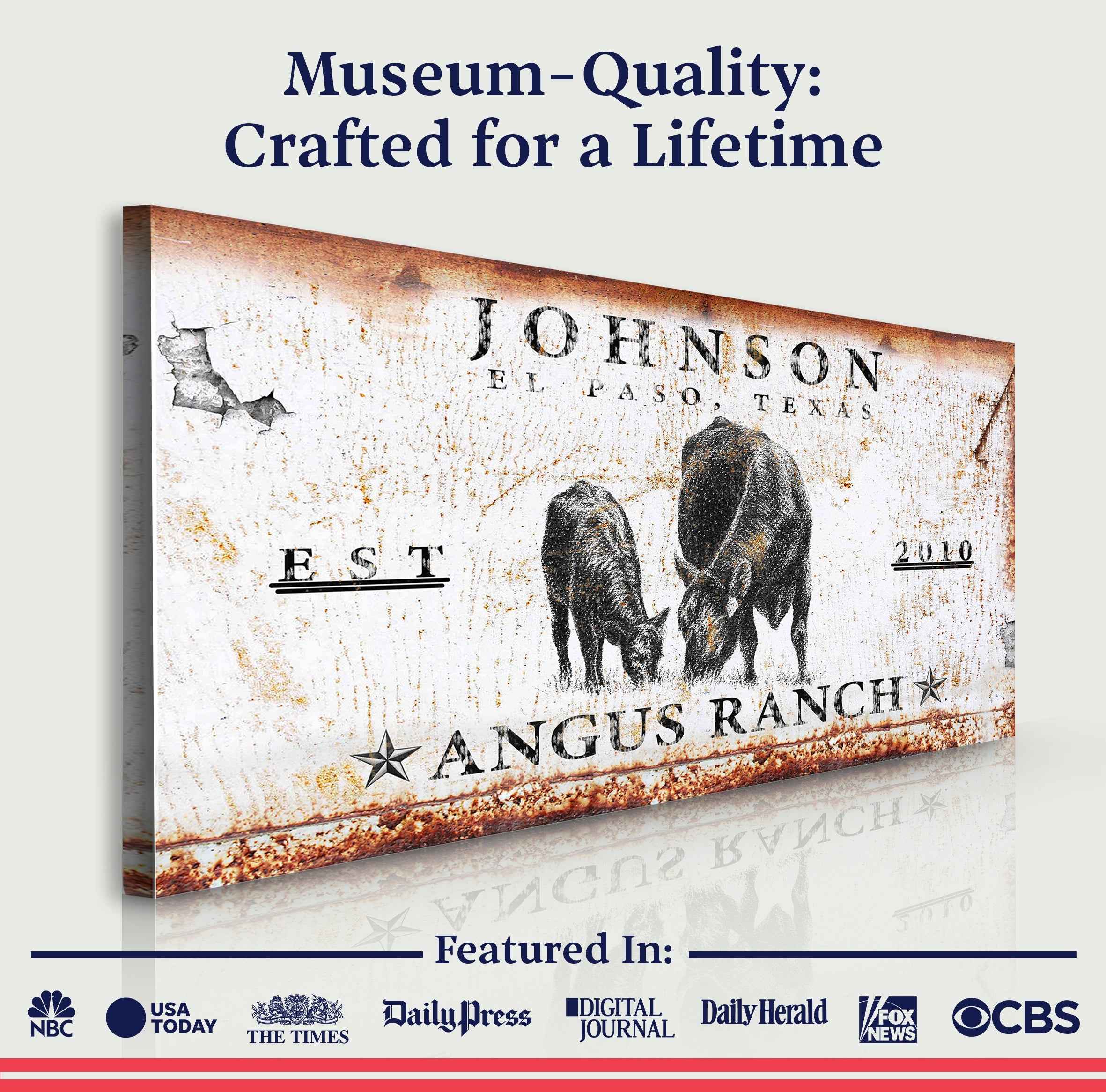 Angus Ranch Sign
