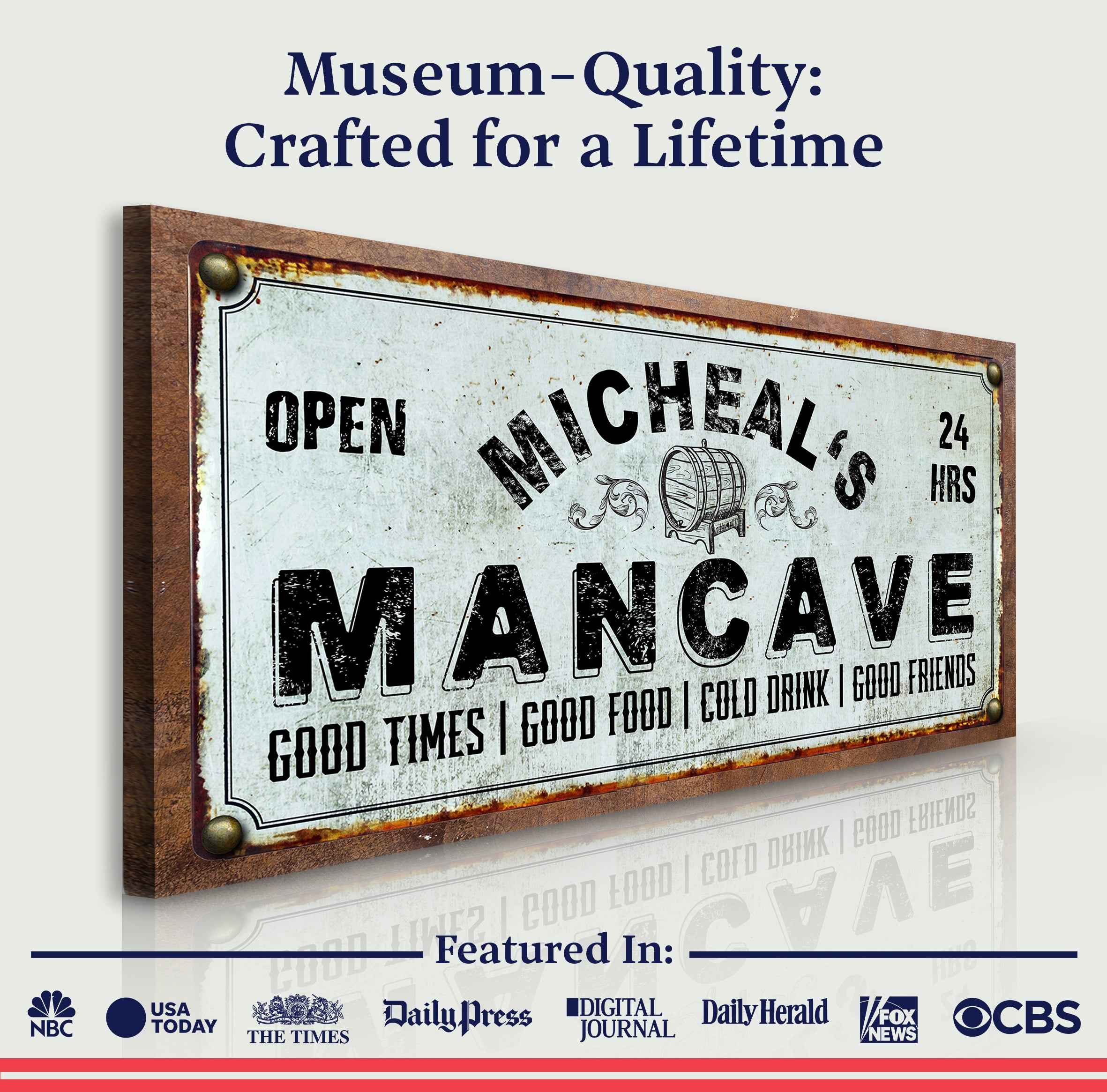 Man Cave Sign