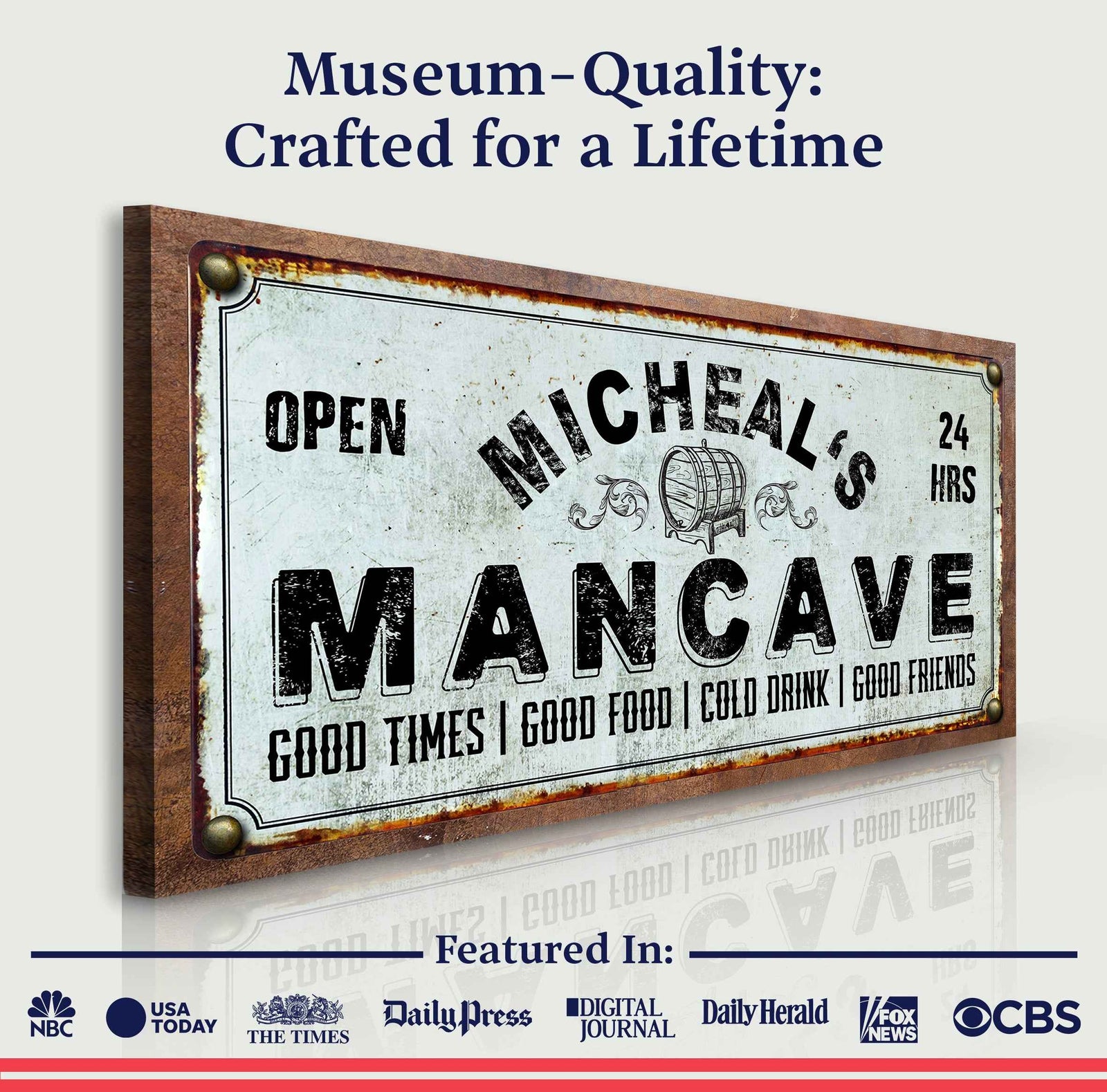 Man Cave Sign