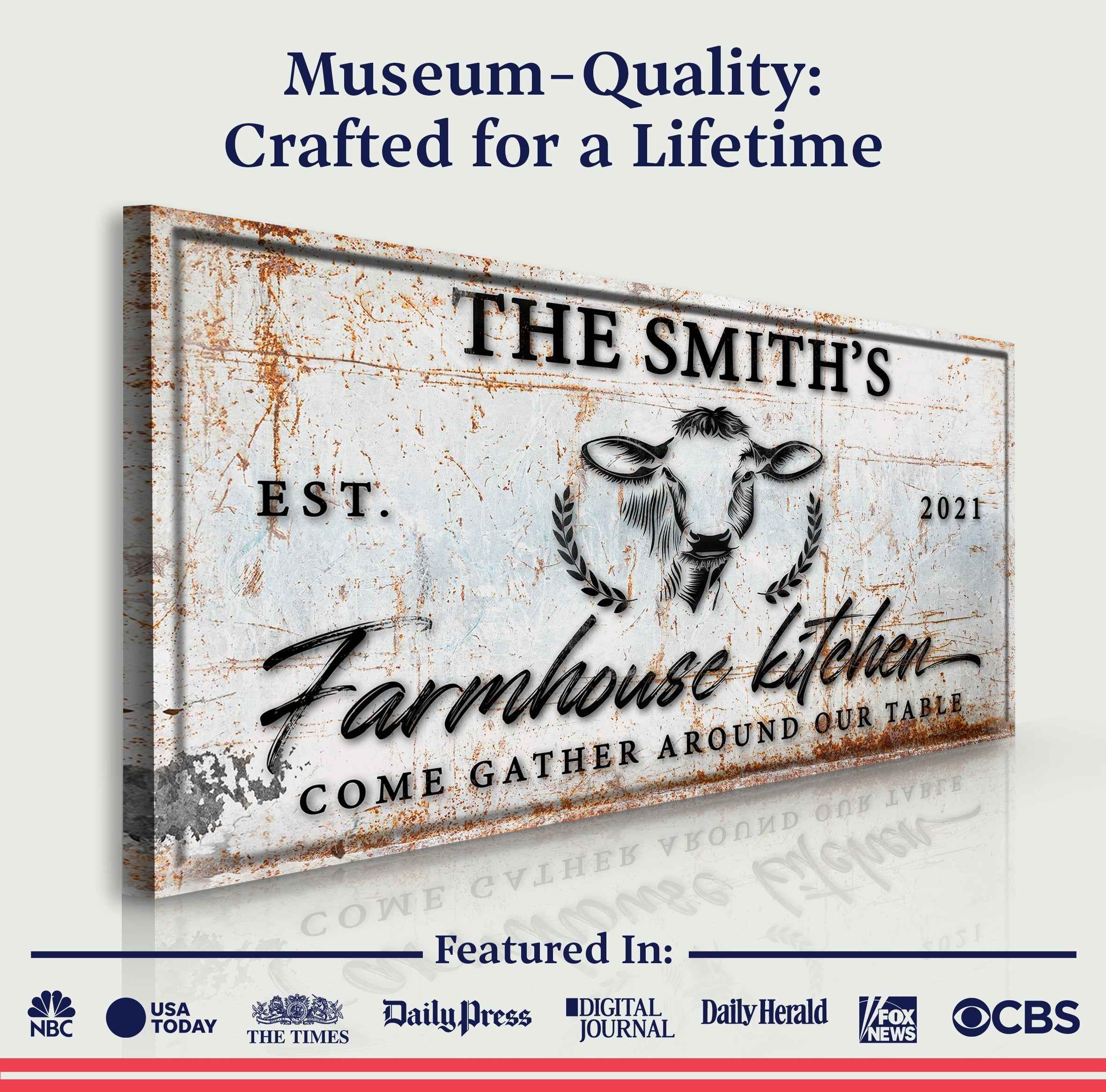 Farmhouse Kitchen Sign