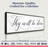 Thy Will Be Done Faith Sign IV