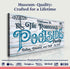 Personalized Pool Party Sign