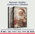 Vintage Christmas Santa Claus Wall Art