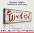 It's The Most Wonderful Time Of The Year Christmas Sign III