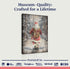 Vintage Santa Claus in Winter Forest Christmas Wall Art II