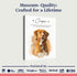 Pet Memorial Portrait Watercolor Sign If Love Alone